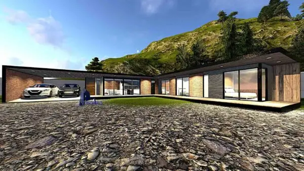Planos de Construcción Casa Tipo L
