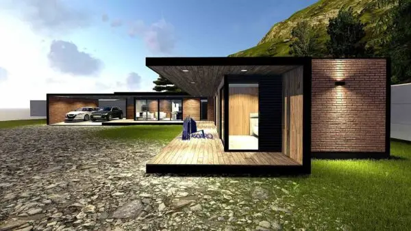 Planos de Construcción Casa Tipo L